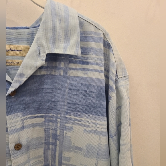 Tommy Bahama 100% Silk - Short Sleeve Shirt - Size XL - Picture 4 of 7
